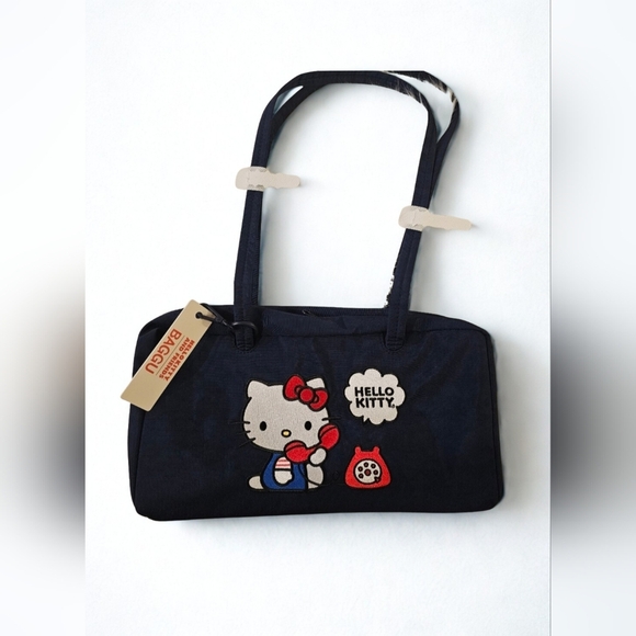 Baggu Bowler Bag – Embroidered Hello Kitty Phone (Sold-Out Colorway), Brand New - Picture 2 of 3